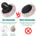 Plush Dog Bed Plush Dog Bed Crystal Velvet Warm Round Half Pack Cat Nest Deep Sleep Plush Round Nest Cat Bed