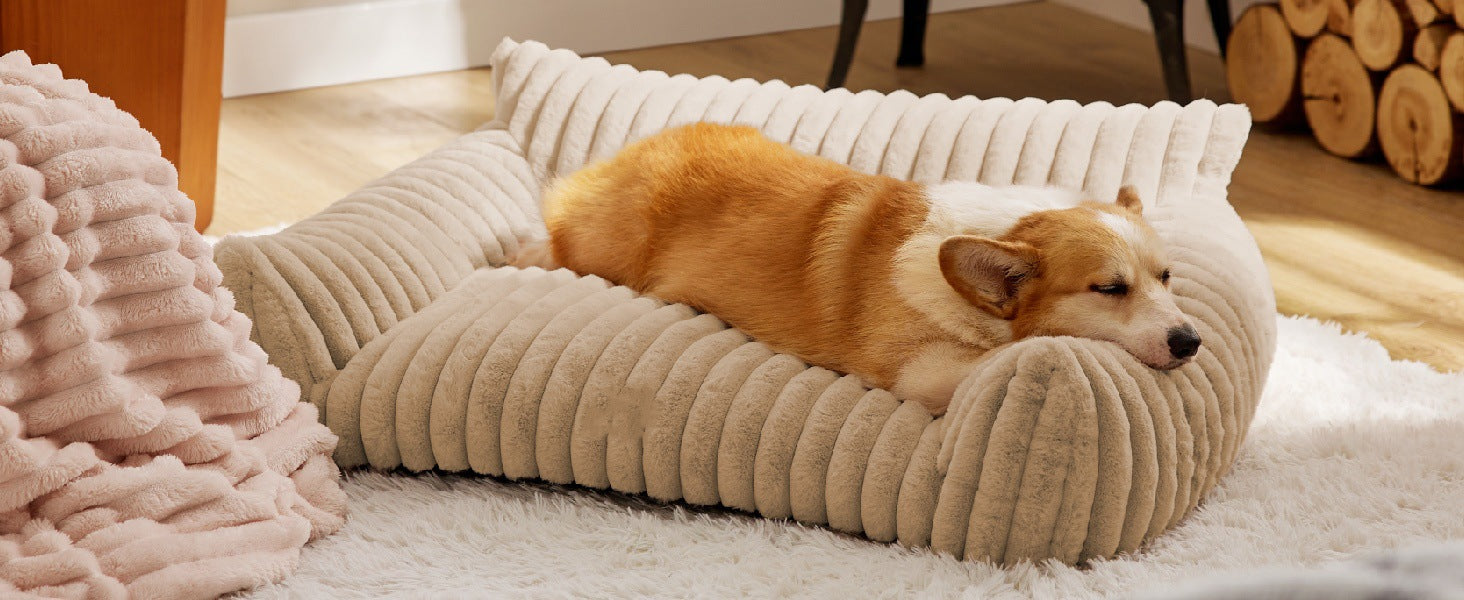 Pet Manufacturer Direct Sale Pet Supplies Amazon Hot-Selling Pet Dog House Cat House Four Seasons Warm Plush Pet House