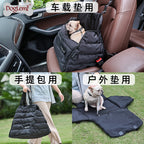 Pet Anti-Dirty Anti-Bite Multi-Use Car Mat Portable Car Seat Cushion for Outdoor Use Pet Seat Car Safety Seat