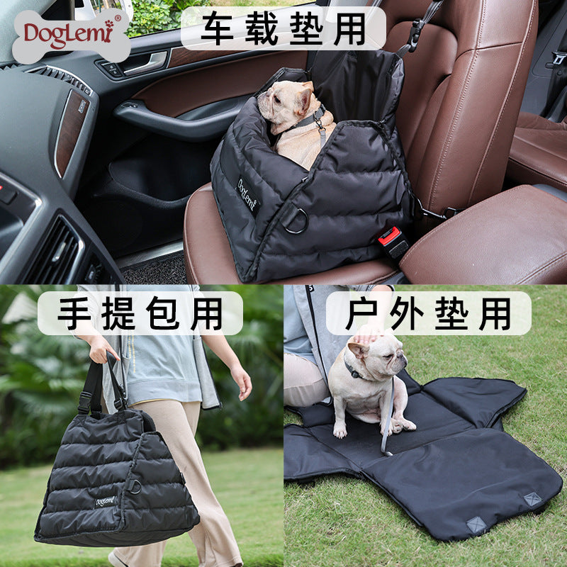 Pet Anti-Dirty Anti-Bite Multi-Use Car Mat Portable Car Seat Cushion for Outdoor Use Pet Seat Car Safety Seat