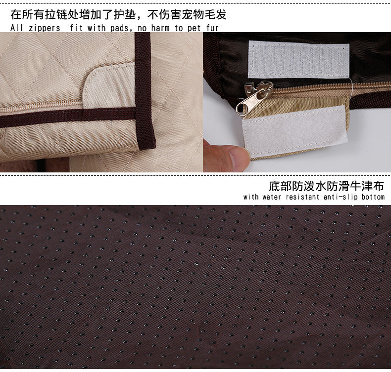 Pet Supplies Multi-Functional Pet Car Mat Dog Pet Car Bed Car Mattress Multi-Functional All-Season Universal