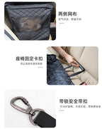 Pet Dog Car Rear Seat Car Hanging Bag Pet Car Bag Pet Supplies Cat Dog Outing Bag Pet Travel Nest