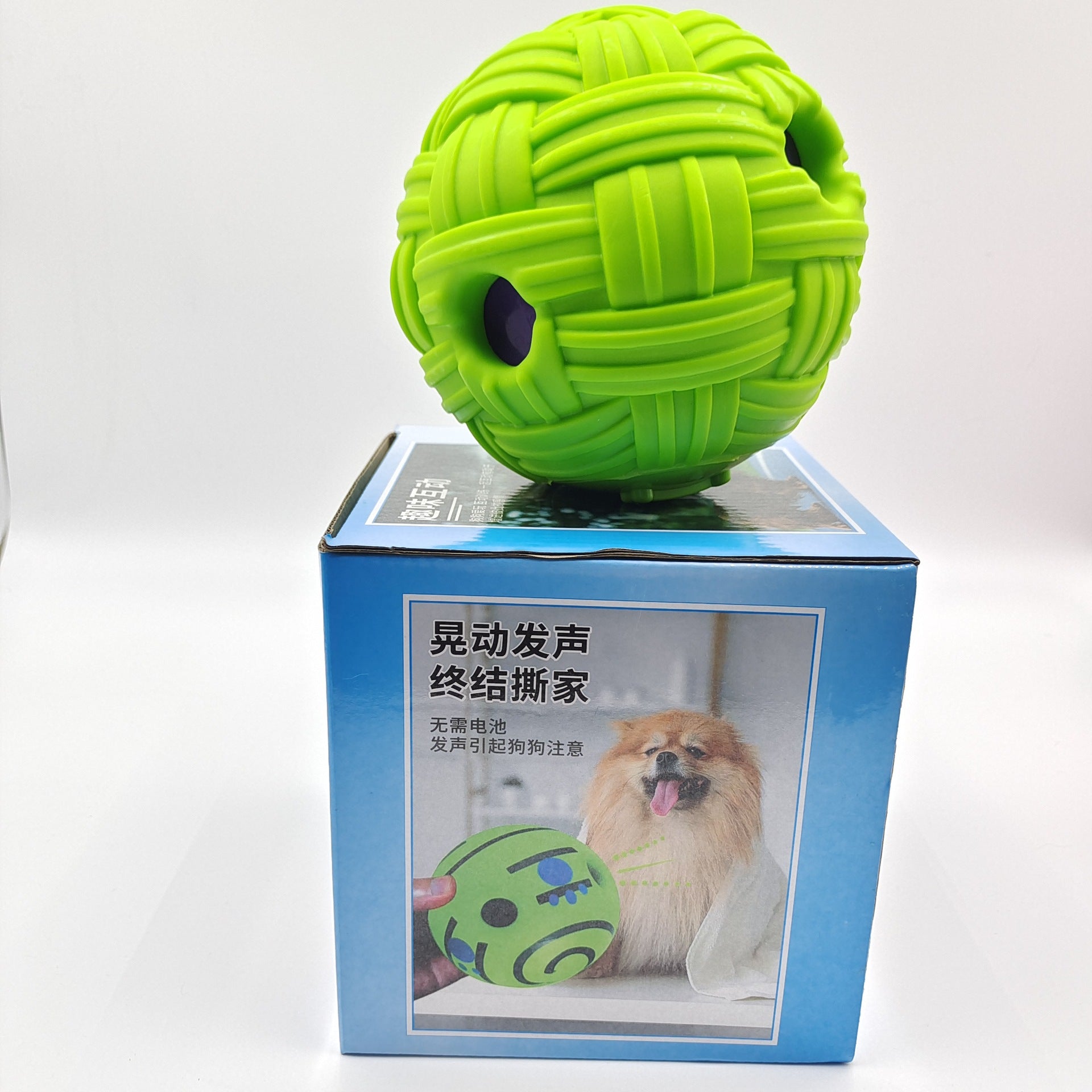 Dog Toy Rolling Sound Ball Self-Entertainment Ball Laughing Ball Amazon Chew Toy Boredom Relief Durable Chew Ball Pet Sound Ball