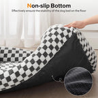 Shu Cotton Velvet Jacquard Fabric Soft Comfortable Pet Bed Deep Sleep Cat Bed Dog Bed Winter Warm Pet Mat