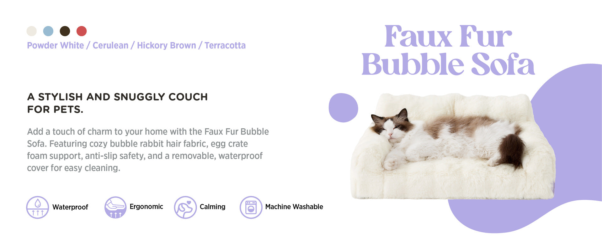 Amazon Hot-Selling Pet Sofa Small Rabbit Fur Removable Washable Dog Sofa Bed Mat Cat Bed Dog Bed Sofa Bed Sleeping Pad