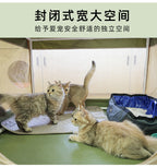Pet Tent Breathable Cat Delivery Room Dog House Cat House Cat Delivery Box Enclosed Outdoor Folding Pet Cat Supplies