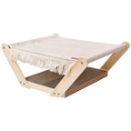 Cat Bed Cat Scratching Board Two-layer Camp Bed All-season Pet Cat Sofa Wooden Camp Bed Cat Bed Pet Supplies