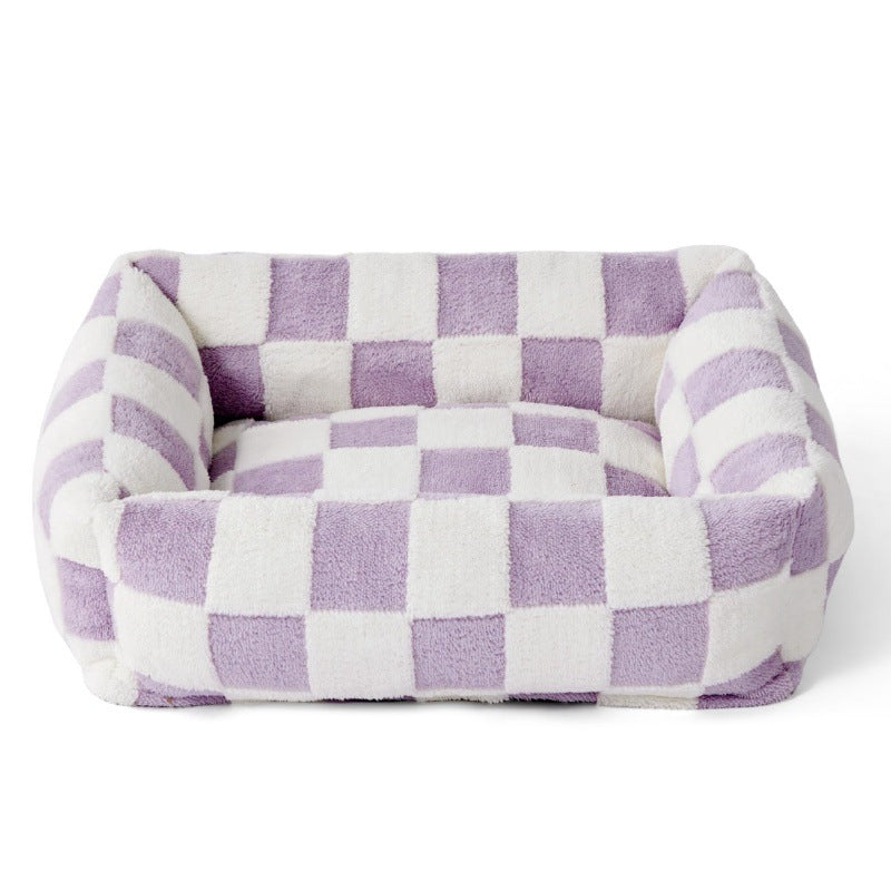 Pet Manufacturer Direct Sale Pet Supplies Amazon Hot-Selling Pet Dog House Cat House Four Seasons Warm Plush Pet House