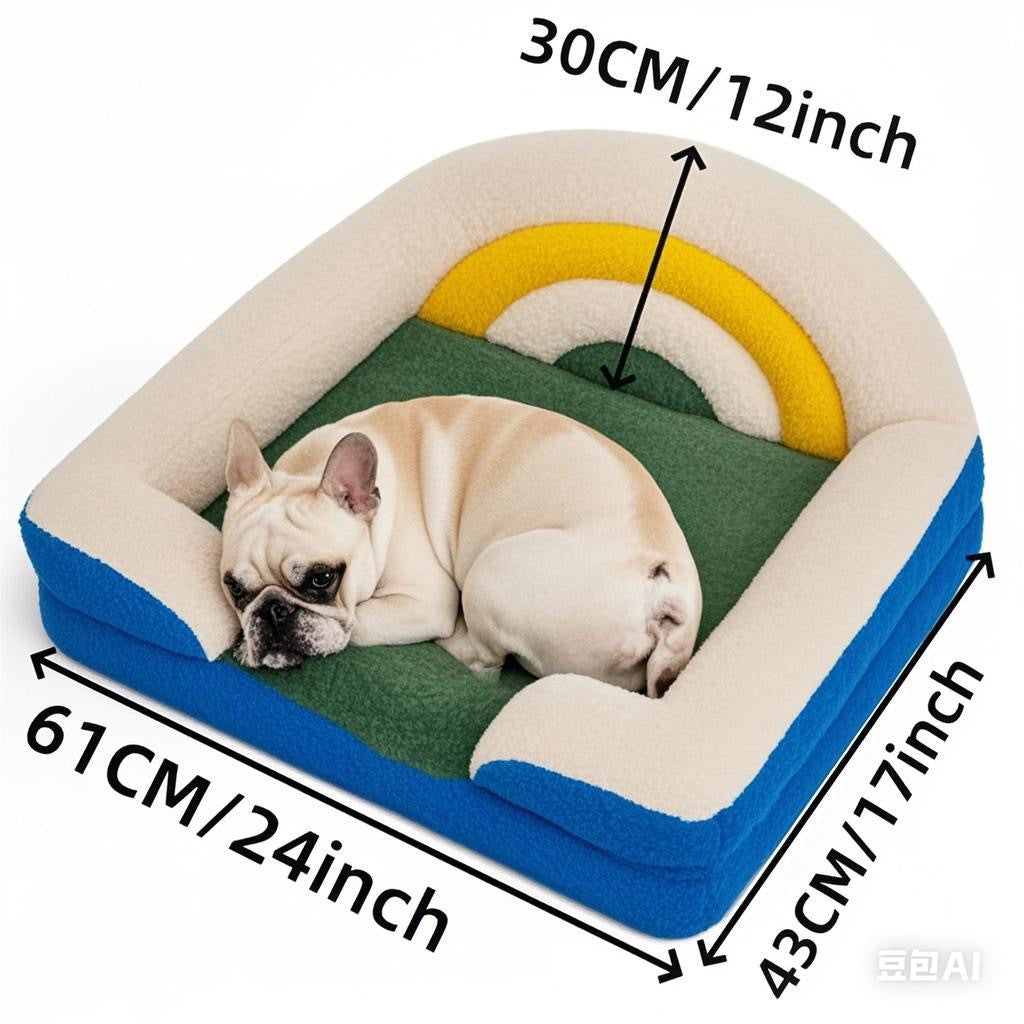 Amazon Hot-Selling All-Season Pet Mat Durable Chew-Resistant Cat Bed Dog Bed Rectangular Dog Mat Cross-Border Wholesale