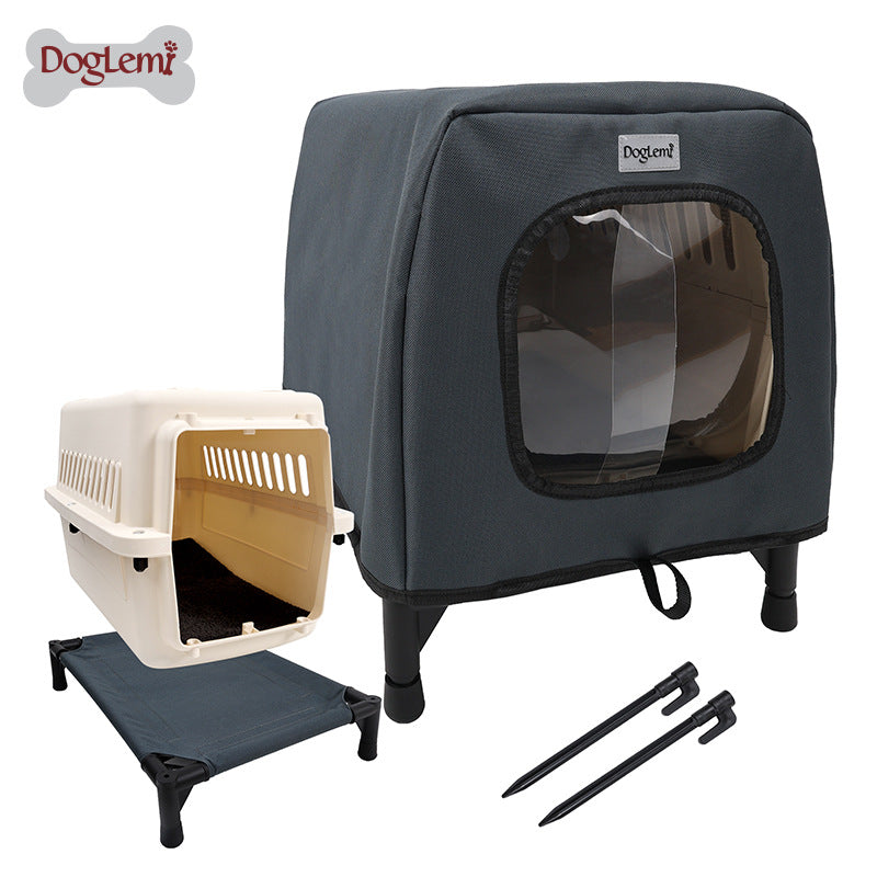 Detachable Air Box Cat Carrier Portable Pet Bag Cat Cage Breathable Cat Outdoor Travel Pet Air Box