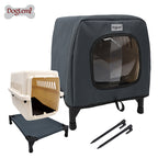 Detachable Air Box Cat Carrier Portable Pet Bag Cat Cage Breathable Cat Outdoor Travel Pet Air Box
