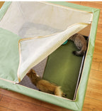Pet Tent Breathable Cat Delivery Room Dog House Cat House Cat Delivery Box Enclosed Outdoor Folding Pet Cat Supplies