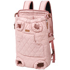 Dog Outdoor Backpack Winter Thickened Cotton Bag Pet Outdoor Portable Harness Chest Dual-use Backpack