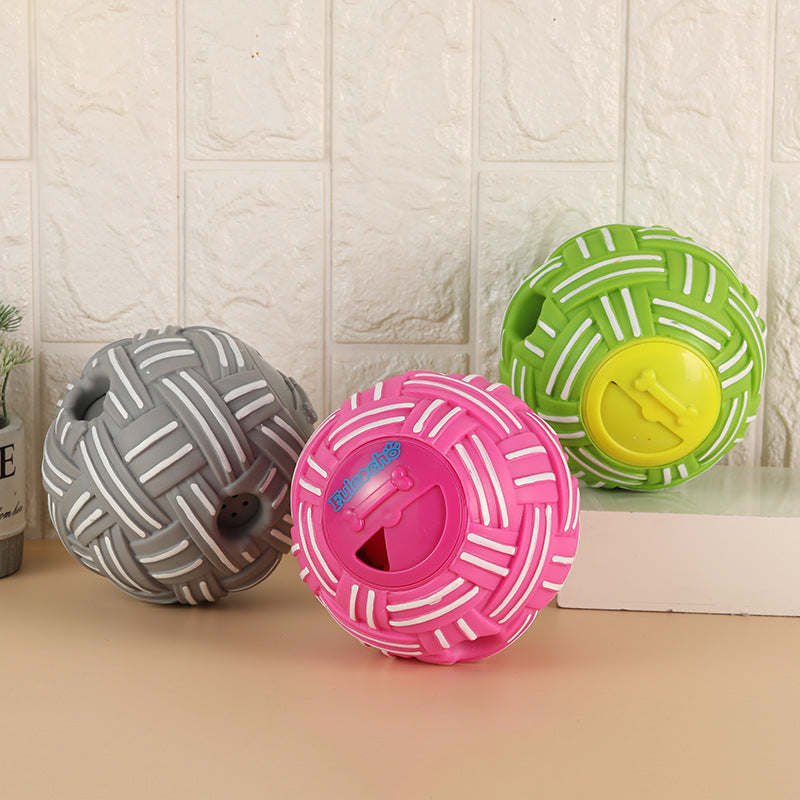 Dog Toy Rolling Sound Ball Self-Entertainment Ball Laughing Ball Amazon Chew Toy Boredom Relief Durable Chew Ball Pet Sound Ball