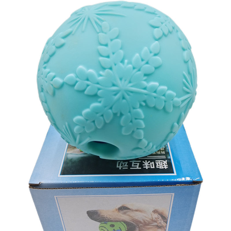 Dog Toy Rolling Sound Ball Self-Entertainment Ball Laughing Ball Amazon Chew Toy Boredom Relief Durable Chew Ball Pet Sound Ball