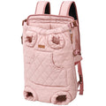 Dog Outdoor Backpack Winter Thickened Cotton Bag Pet Outdoor Portable Harness Chest Dual-use Backpack
