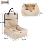 Pet Supplies Multi-Functional Pet Car Mat Dog Pet Car Bed Car Mattress Multi-Functional All-Season Universal