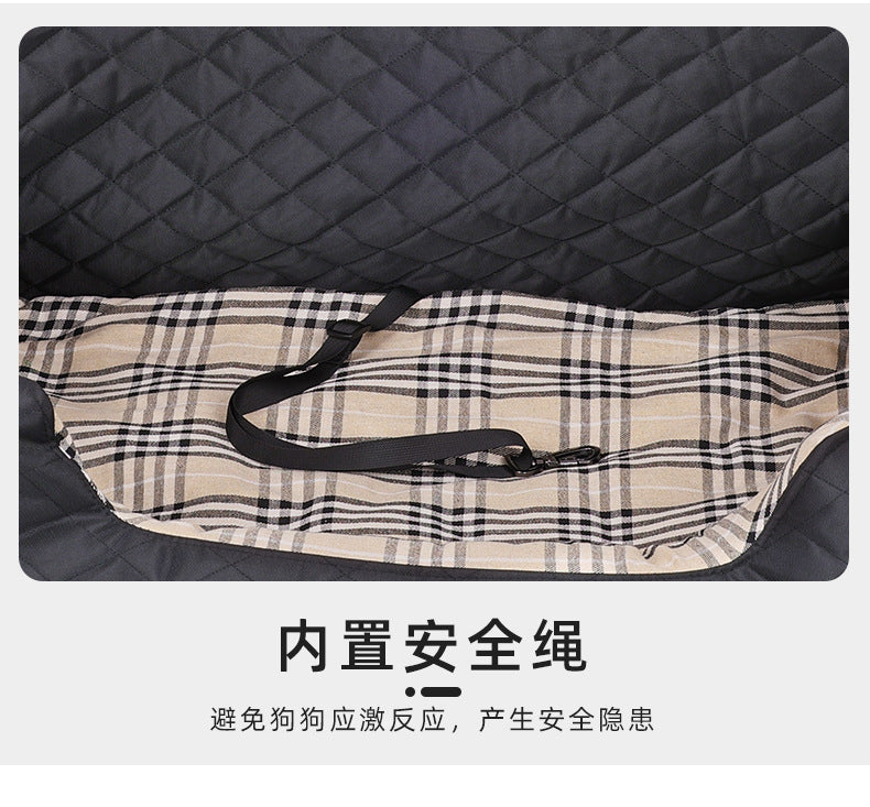 Large Dog Car Seat Pet Bed Amazon Dog Rear Seat Enlarged Car Seat Waterproof Pet Bed Wholesale