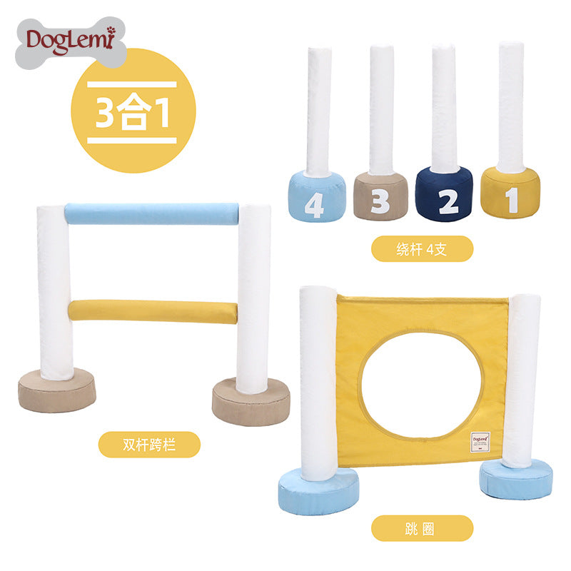 Dog Multi-Functional Combination Trainer Pet Dog Indoor Running Training Interactive Toy Cross-Border Pet Toy