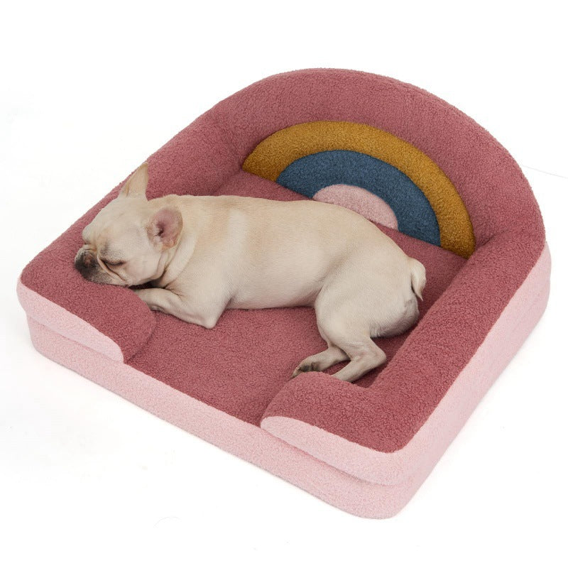Amazon Hot-Selling All-Season Pet Mat Durable Chew-Resistant Cat Bed Dog Bed Rectangular Dog Mat Cross-Border Wholesale