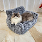 Cross-Border Hot Sale Dog House Cat House All-Season Universal Removable Washable Winter Cat House Warm Cat Sofa Pet House Mat Cat Bed