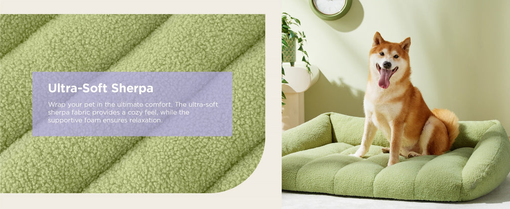 Amazon Bestselling Pet All-Season Sofa Bed Cushion Rectangular Lamb Wool Cat Bed Dog Bed Sofa Cushion
