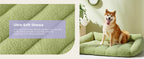 Amazon Bestselling Pet All-Season Sofa Bed Cushion Rectangular Lamb Wool Cat Bed Dog Bed Sofa Cushion