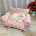 New Pet Sofa Pet Supplies Nest Amazon Hot-Selling Pet Cat Dog Nest Four Seasons Warm Plush Pet Nest