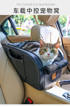 Dolemi Car Cage Central Control Cat and Dog Cage Portable Cat Nest Car Seat All Seasons Cat Dog Pet