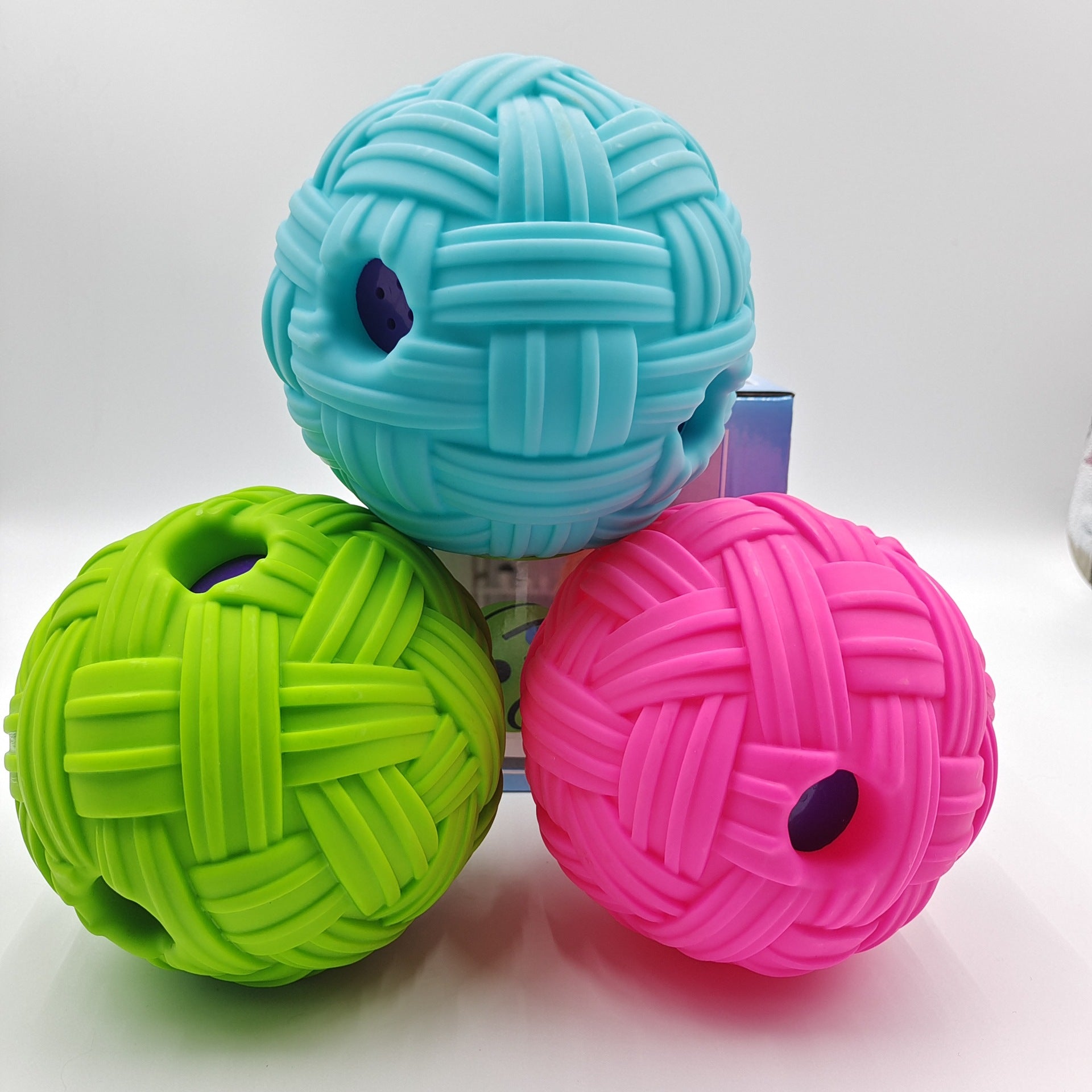 Dog Toy Rolling Sound Ball Self-Entertainment Ball Laughing Ball Amazon Chew Toy Boredom Relief Durable Chew Ball Pet Sound Ball