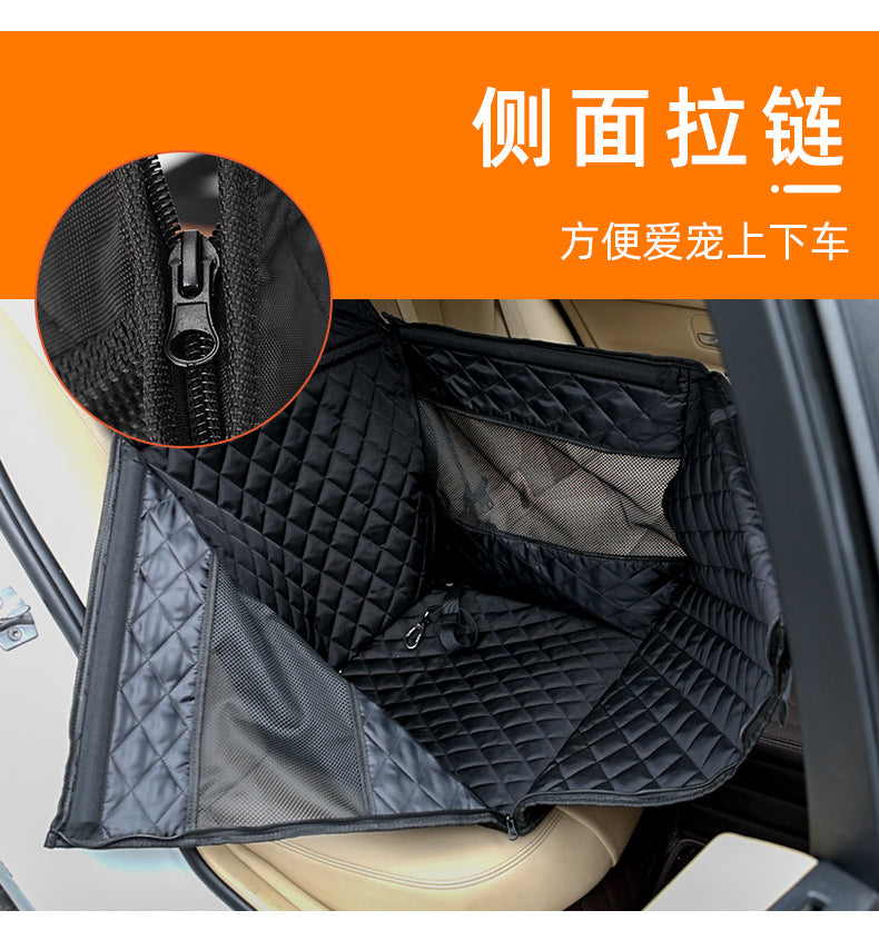 Pet Dog Car Rear Seat Car Hanging Bag Pet Car Bag Pet Supplies Cat Dog Outing Bag Pet Travel Nest