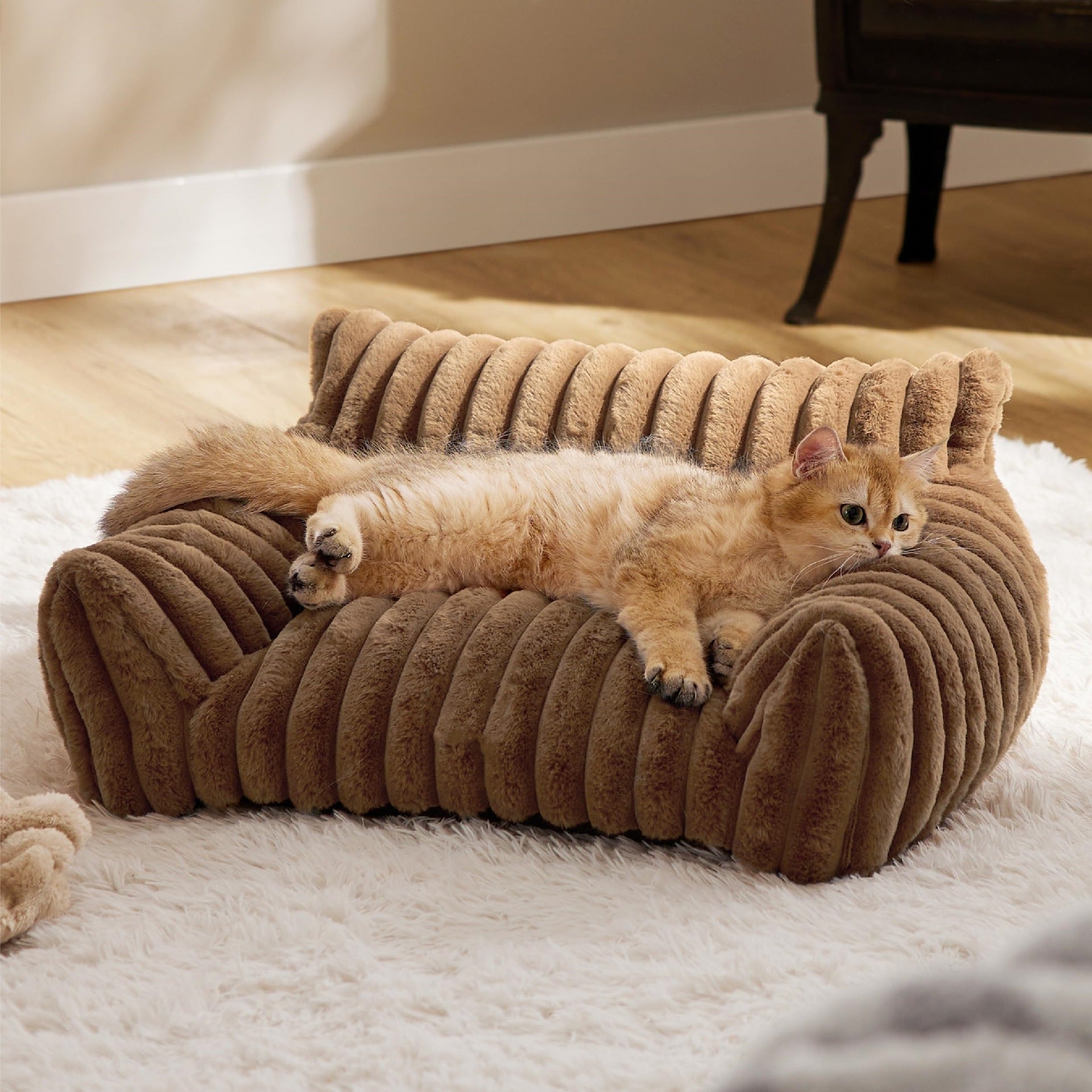 Pet Manufacturer Direct Sale Pet Supplies Amazon Hot-Selling Pet Dog House Cat House Four Seasons Warm Plush Pet House