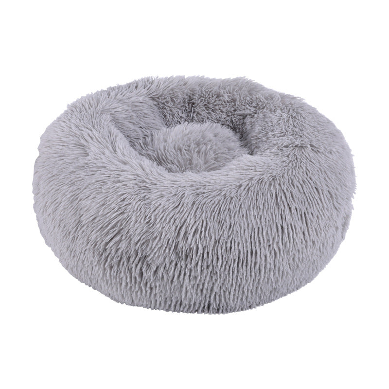 Pet Bed Rose Flower Pet Supplies Amazon Hot-Selling Winter Warm Mat Rose Short Plush Dog Bed Cat Bed