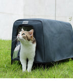 Detachable Air Box Cat Carrier Portable Pet Bag Cat Cage Breathable Cat Outdoor Travel Pet Air Box
