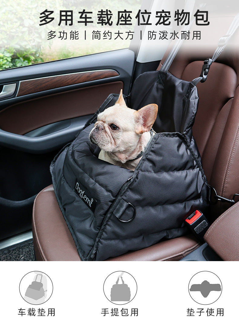Pet Anti-Dirty Anti-Bite Multi-Use Car Mat Portable Car Seat Cushion for Outdoor Use Pet Seat Car Safety Seat