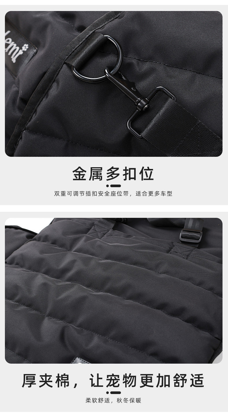 Pet Anti-Dirty Anti-Bite Multi-Use Car Mat Portable Car Seat Cushion for Outdoor Use Pet Seat Car Safety Seat