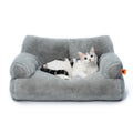 Amazon Hot-Selling Pet Sofa Small Rabbit Fur Removable Washable Dog Sofa Bed Mat Cat Bed Dog Bed Sofa Bed Sleeping Pad