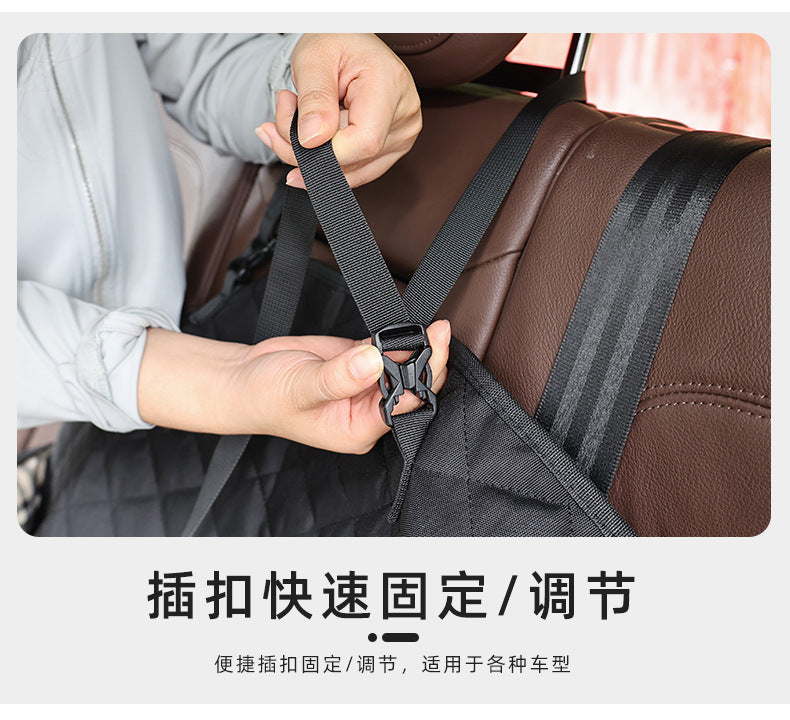 Large Dog Car Seat Pet Bed Amazon Dog Rear Seat Enlarged Car Seat Waterproof Pet Bed Wholesale