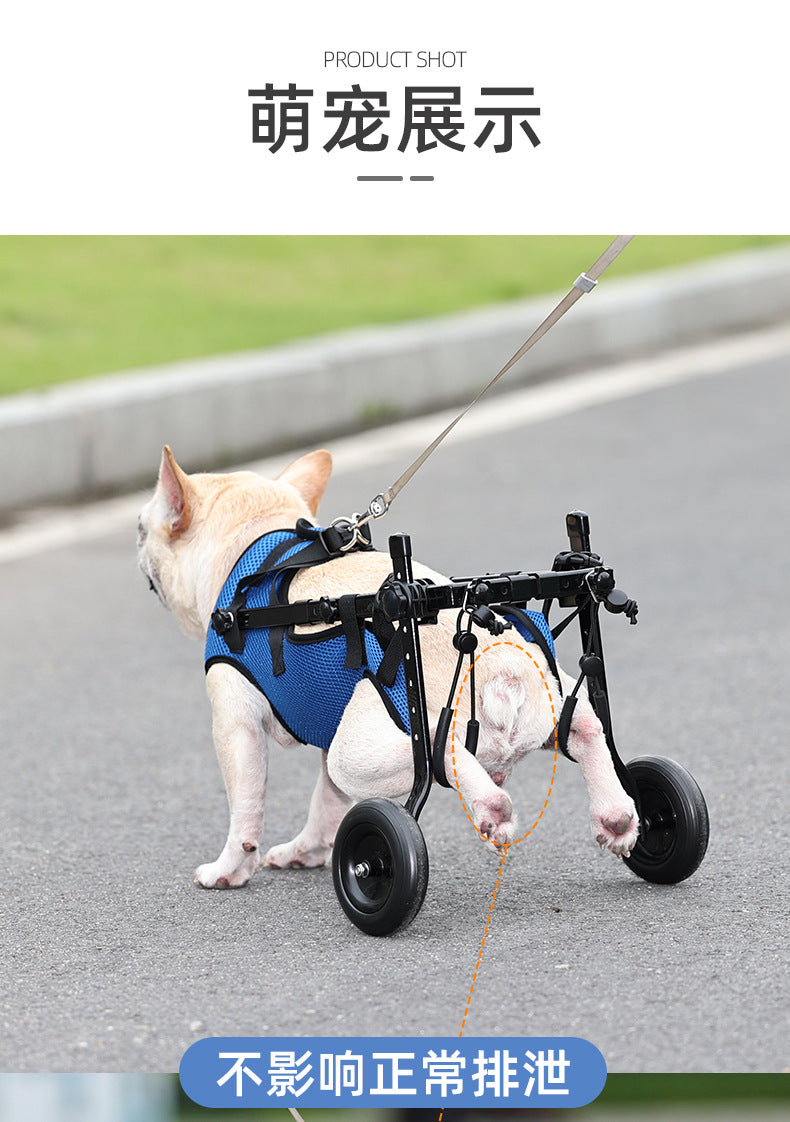 Cross-Border Pet Dog Disability Scooter Cat Dog Walker Dog Assistive Walking Cart Pet Dog Mobility Scooter