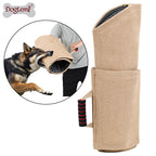 Pet Dog Training Anti-Bite Gloves, Thickened Dog Bite Protection, Trainer Anti-Snap, Anti-Tear, with Handle, Detachable Sleeves