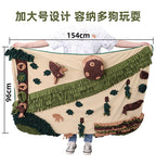 Cross-Border Pet Dog Sniffing Mat Dog Slow Feeder Mat Sniffing Mat Training Mat Pet Dog Large Forest Sniffing Mat