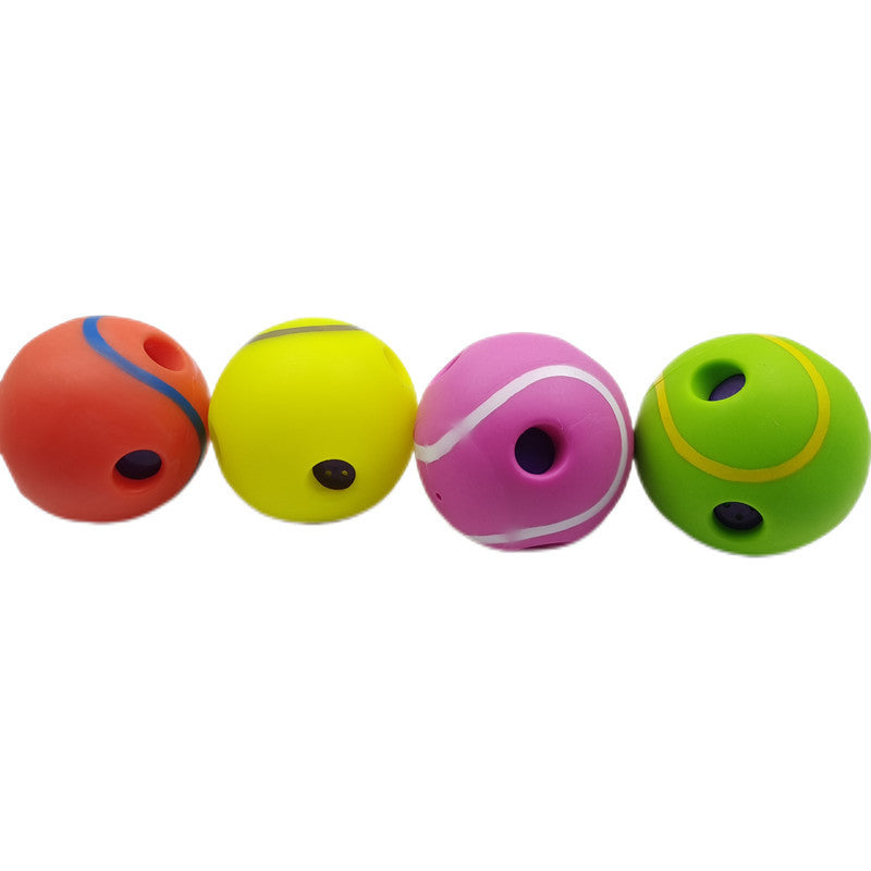 Dog Toy Rolling Sound Ball Self-Entertainment Ball Laughing Ball Amazon Chew Toy Boredom Relief Durable Chew Ball Pet Sound Ball