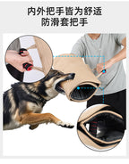 Pet Dog Training Anti-Bite Gloves, Thickened Dog Bite Protection, Trainer Anti-Snap, Anti-Tear, with Handle, Detachable Sleeves