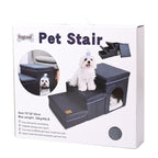 Amazon Cross-Border New Pet Stairs Steps Cat Dog Climbing Foldable Collapsible Dog Stairs Pet Supplies