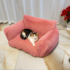 Cross-Border Hot Sale Dog House Cat House All-Season Universal Removable Washable Winter Cat House Warm Cat Sofa Pet House Mat Cat Bed