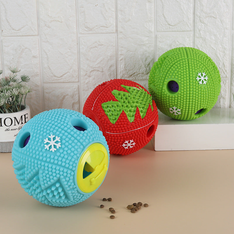 Dog Toy Rolling Sound Ball Self-Entertainment Ball Laughing Ball Amazon Chew Toy Boredom Relief Durable Chew Ball Pet Sound Ball