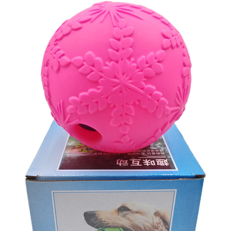 Dog Toy Rolling Sound Ball Self-Entertainment Ball Laughing Ball Amazon Chew Toy Boredom Relief Durable Chew Ball Pet Sound Ball