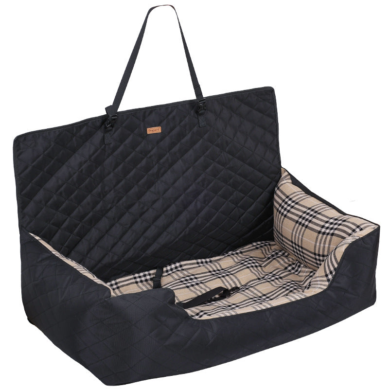 Large Dog Car Seat Pet Bed Amazon Dog Rear Seat Enlarged Car Seat Waterproof Pet Bed Wholesale