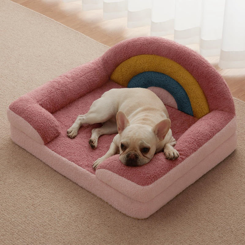 Amazon Hot-Selling All-Season Pet Mat Durable Chew-Resistant Cat Bed Dog Bed Rectangular Dog Mat Cross-Border Wholesale