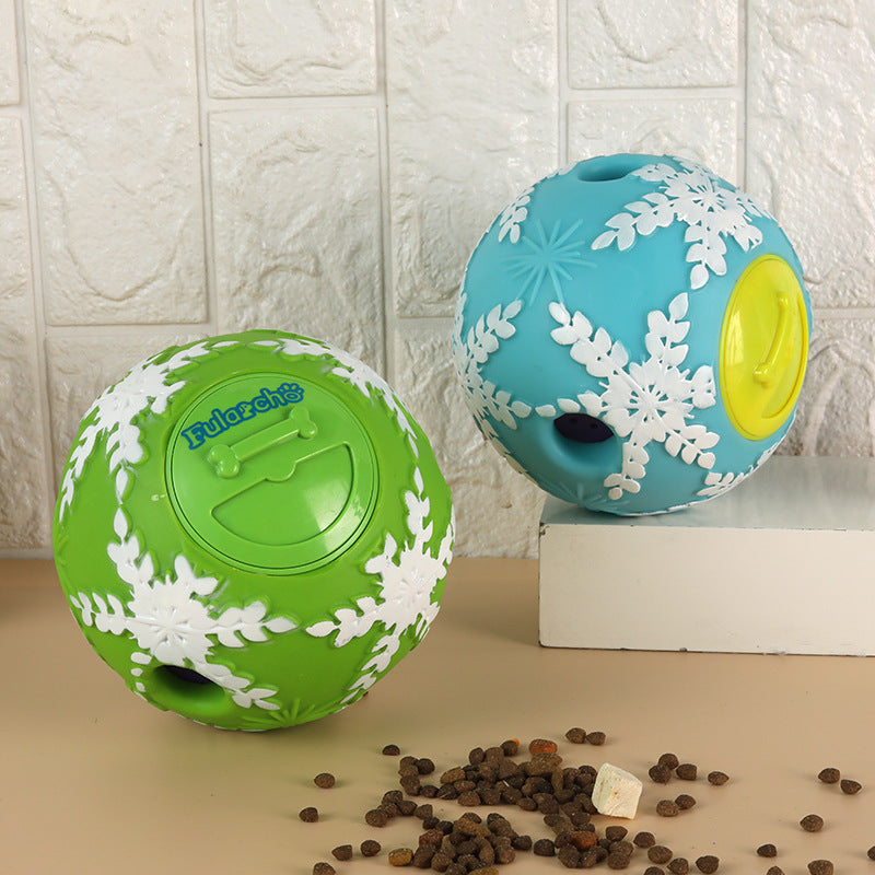Dog Toy Rolling Sound Ball Self-Entertainment Ball Laughing Ball Amazon Chew Toy Boredom Relief Durable Chew Ball Pet Sound Ball